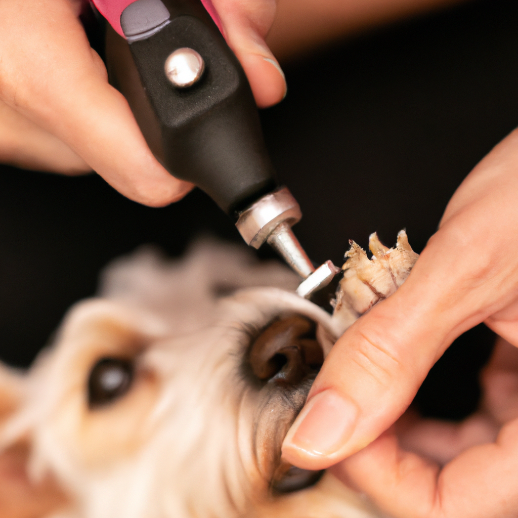 Training Your Dog to Stay Calm during Nail Trims with a Dremel Tool