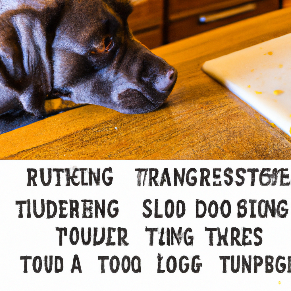 Training Tips for Teaching Your Dog to Stop Counter Surfing or Stealing Food