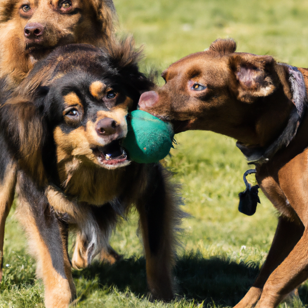 Training Your Dog to Stay Calm during Playtime with Other Dogs