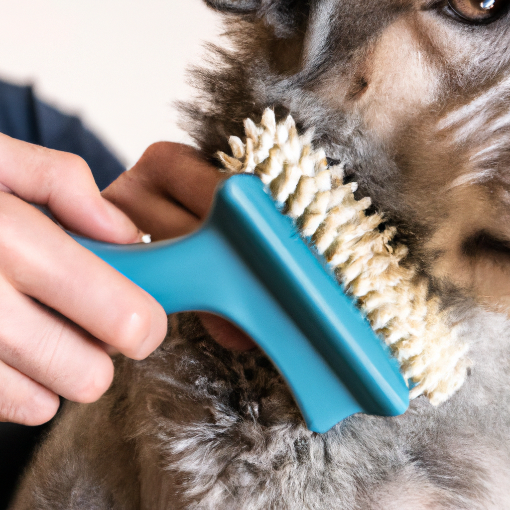 Training Your Dog to Stay Calm during Brushing or Combing with a De-matting Tool