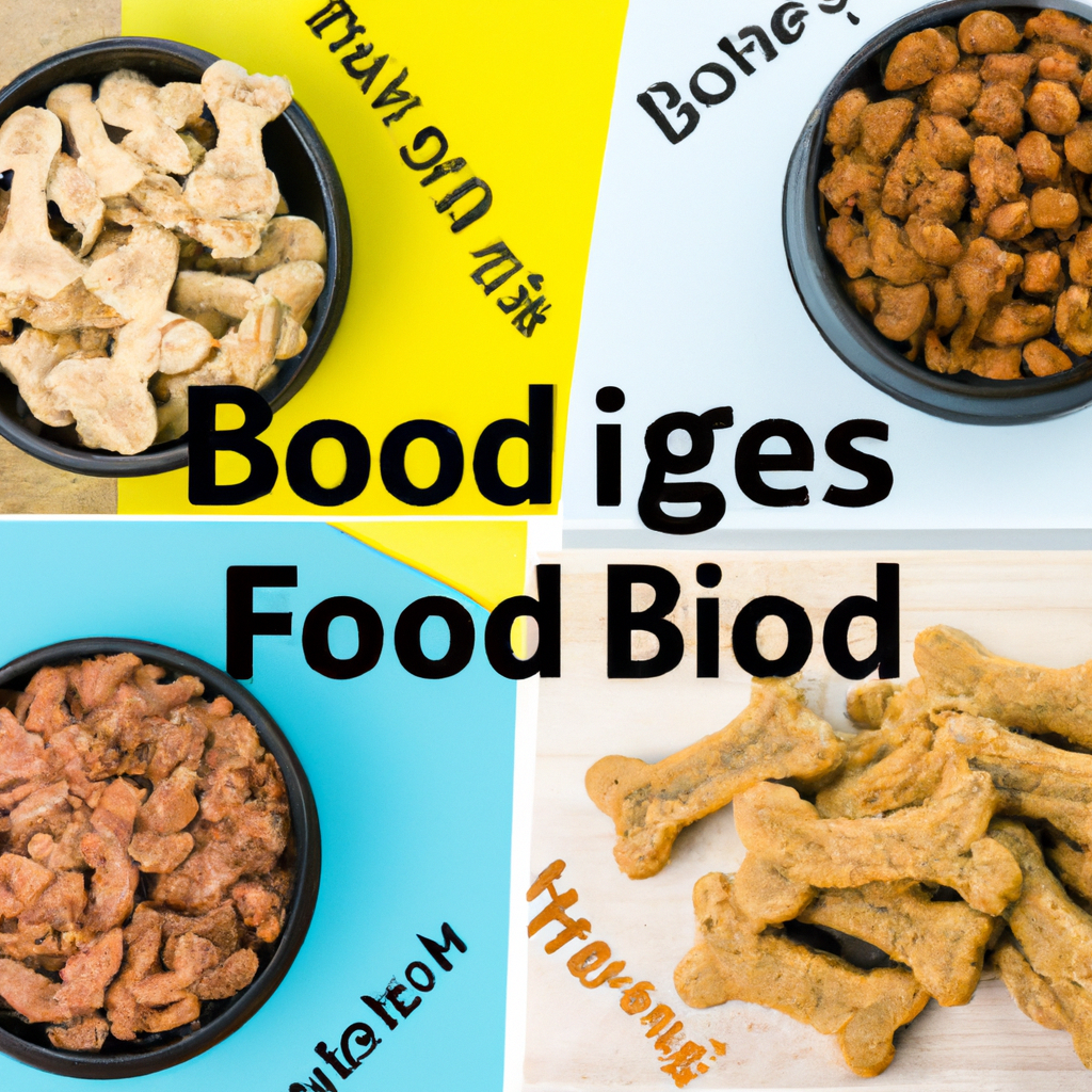 Different Types of Dog Food and Their Benefits